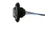 1" Round White Clear Innovative Shorties Marker Clearance Hot Bullet Trailer  (011-5530-1)