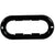 Maxxima Black Snap-On Flange Grommet For 63 Series 6" Oval PC Trailer Lights  (M63253BLK)