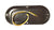 1 (ONE) 6” Oval Flange Surface Mount 10 LED Lens Amber Truck Trailer Light (J-66-FA)