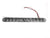1 - 15" LED Slimline Trailer Stop Turn Tail Brake Red Light Clear Lens Truck (J-535-RC)