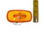 2 - Jammy Marker Light LED J-626/625 Amber 4" x 2" reflex lens Trailer Camper (J-625-A X 2)