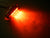 1  -USA TecNiq  Red Clear EON LED Dual Function STT Motorcycle W/vert SS Mount  (E03-D003-1 + E03-0SH0-1)