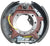 12.25" x4" Electric Brake Backing Plate Trailer Left Side 10K HD axle 9-27 Drum (023-438-00)