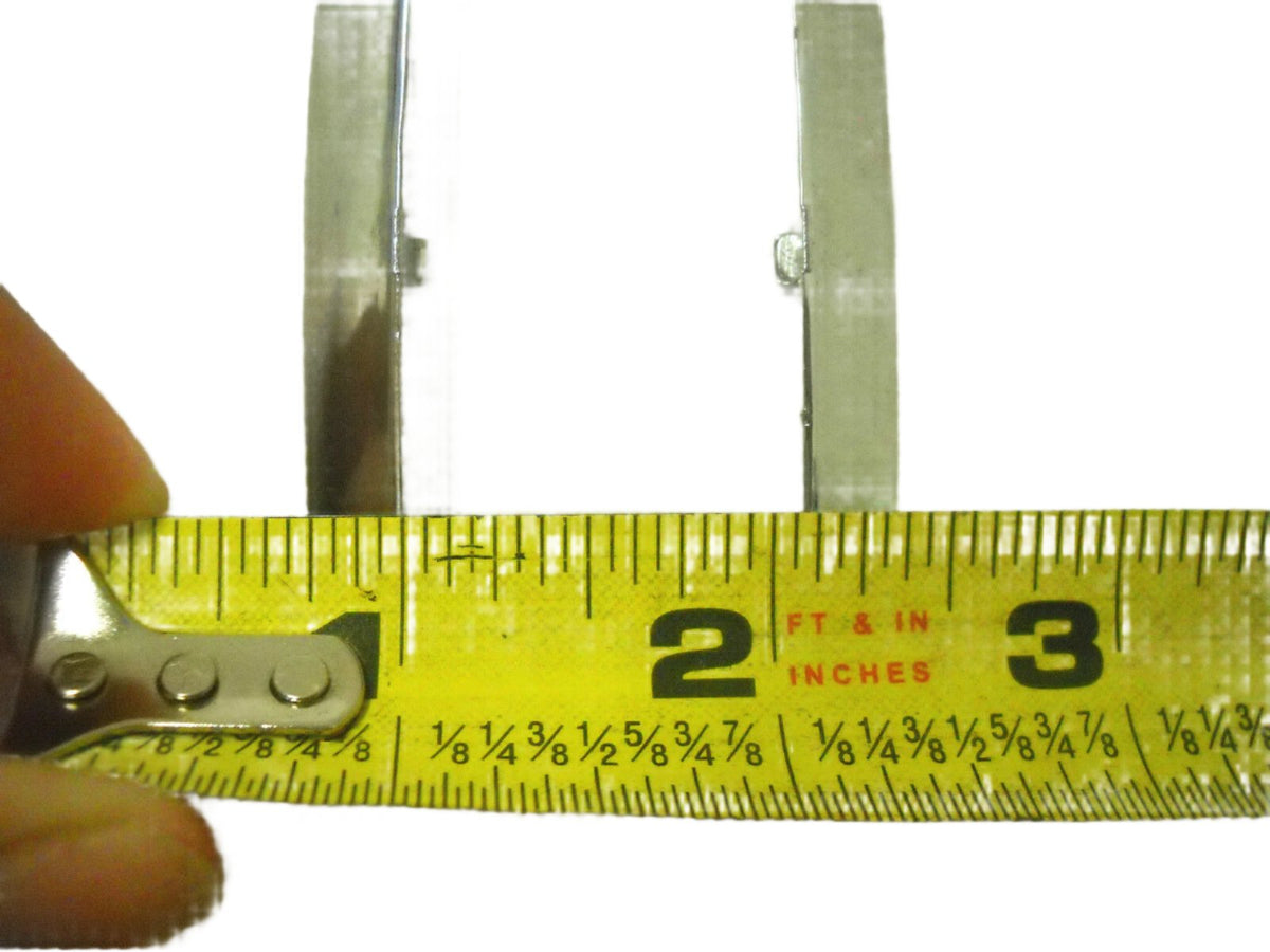 Chrome Bezel Trim Ring for 1 By 2.5 Inch Oval LED Light (J505BZC