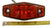 1 x 2.5" Optronics Diamond LED Red Marker/Clearance Light Truck Trailer Rv (MCL-13RB)