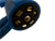 7 Way Molded 8' Trailer Wire Light Plug Cord Brass Connectors RV Blade Camper (J-7087-WH)
