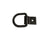 1/2" Forged Steel D Ring Rope Chain Tie Down Single bolt 11,700# Truck Trailer (LRS1)