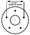 1- Genuine Dexter 5x4.75 Hub with 3500# Bearing Kit Replace Trailer Idler Axle (824810-KIT)