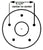 1- Genuine Dexter 5x5.5 Hub with 3500# Bearing Kit Replace Trailer Idler Axle (825605-KIT)