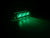 1 TecNiq Eon Motorcycle Jade Green LED Light w/Vertical Case Boat Accent Trailer (E03-JSV0-1)