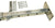 2500# RAM Bolt on Heavy Duty Drop Leg Marine Trailer Jack with Foot (MJSQ-2500B-KIT)