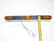 1 - LED 3 Light ID Bar Amber 1 x 2.5 Oval Trailer Truck Flatbed RV Bright Cargo (J-555-A)