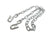 3/16" S Hook Latch Safety Chains Trailer Camper RV  (TCL1)