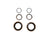 2-Trailer Axle Spindle Seal Repair Sleeve Kit 2000# Axel 1.98 OD #5 Spindo 44649 (5619U)
