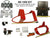 Lock 'N Load Motorcycle Wheel Chock with Ratchet Strap TieDown Manual Tightening (BK-1000)
