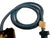 7 Way Plug Pre-Wired Trailer ARTIC BLUE Cord Junction Box 8 Ft Wiring Cable Cold Weather (J-JB-8FT)