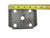 2-1/8 x 5-3/8" Square U Bolt Kit with Plates Trailer Boat Axles 1/2" 2 x 2 Tube (UBK-2000-SQ)