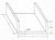 14 - 2 x 4 Steel Weld On Trailer Truck Stake Pocket Board Holder 7 Gauge 3/16" (STK-7GA-14)