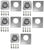 FIVE - Zinc Plated Recessed 5000 D Rings with Backing Plates Bolts Car Trailer  (RR5K-LOTOF5)