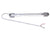 1-1/4" Low Profile Cargo Work 6" Lite Bar White Camper RV Trailer Truck Kaper II (L23-0169)
