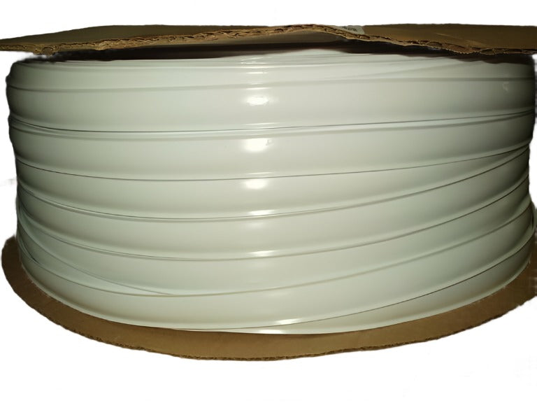 50' FT White Vinyl Trim Insert Replacement Trailer Camper RV Motor hom