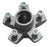 1- Genuine Dexter 5x4.75 Hub with 3500# Bearing Kit Replace Trailer Idler Axle (824810-KIT)