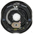 Four - DEXTER Electric Brake Nev-R-Adjust 12" inch Backing Plate (23-458-459-2X)