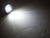 1" Round White Clear Innovative Shorties Marker Clearance Hot Bullet Trailer  (011-5530-1)