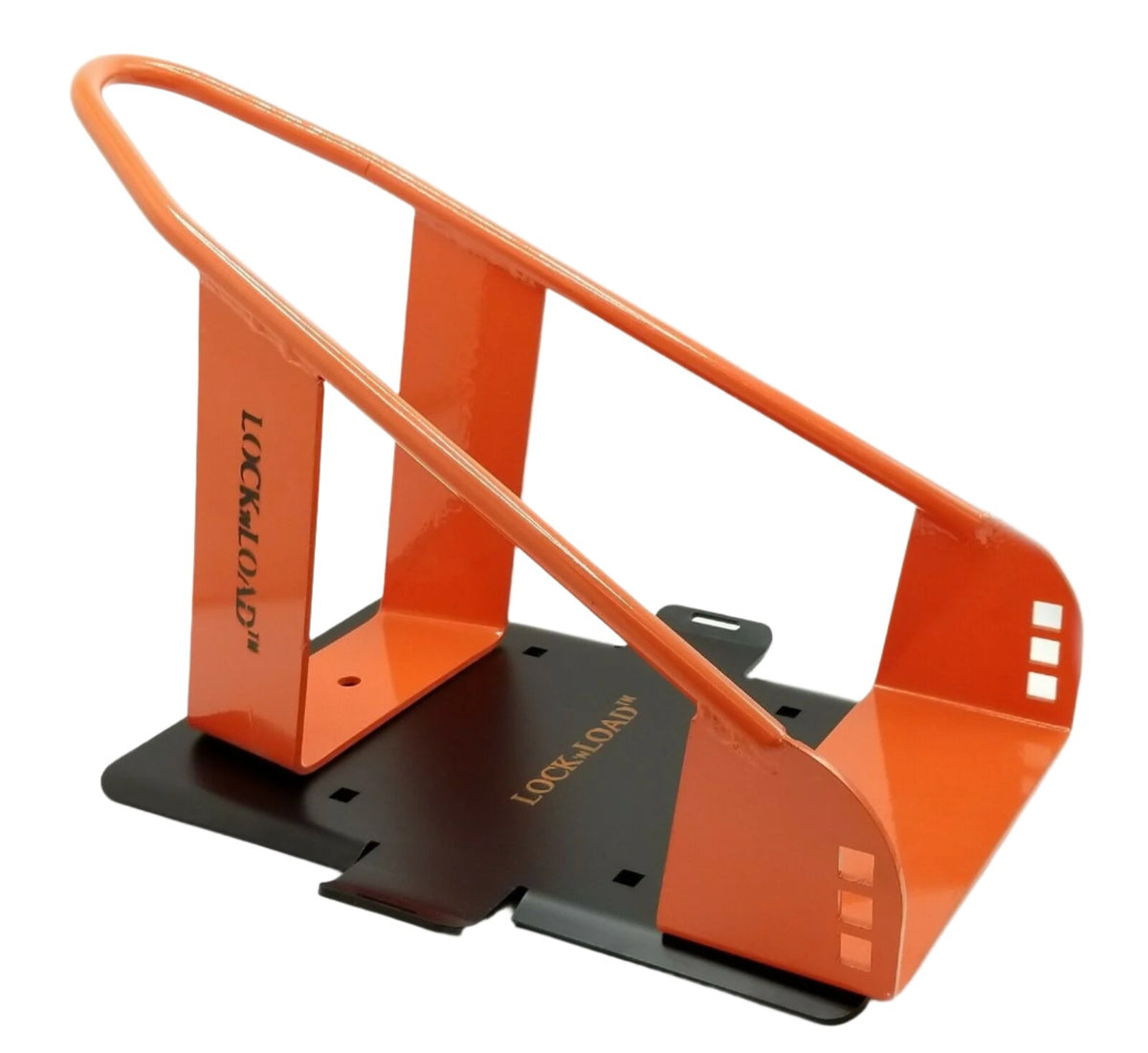 Lock N Load Wheel Chock w/Mounting Plate Hardware Motorcycle Quad Stan