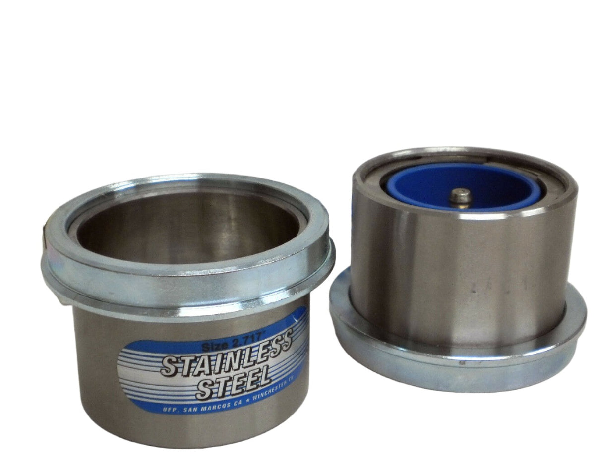 1 Pair Stainless Steel Wheel Bearing Buddy Protector 2.71" 6000 7000