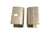 2- Steel Hangers 1.91" Wide 2" Height 3" Long Trailer Leaf Spring Axle Weld-On (H-2.125-KITOF2)