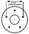 1- 5x4.75 Idler Hub with 3500# Bearing Kit Replace Trailer Axle fits Dexter ALKO (SH2RV5475-KIT)