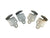 Corner Bracket Set Add Sides to Your Trailer Bracket Kit Connector Truck Zinc (RWS-1)