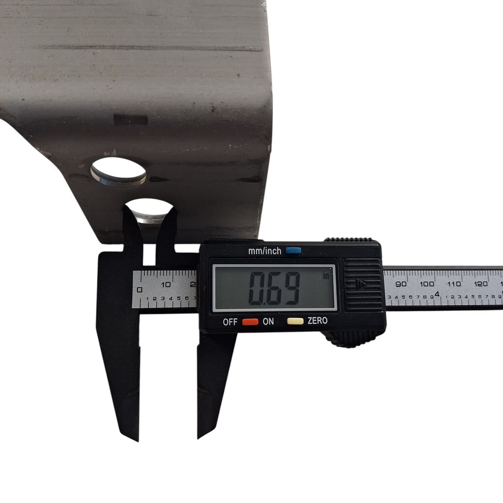 Side Mount Bracket Hanger #10 Torflex 3500# STEEL Left Hand Bracket (003-176-00)