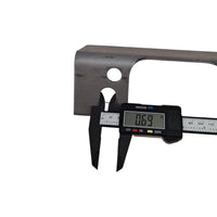 Side Mount Bracket Hanger #10 Torflex 3500# STEEL Right Hand Bracket (003-177-00)