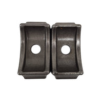 Pair (2) of Spring Perch, Dexter, 3.5" Round Tube, Fits 8K 3.5" Tube Axles, (003-672-00LOTOF2)