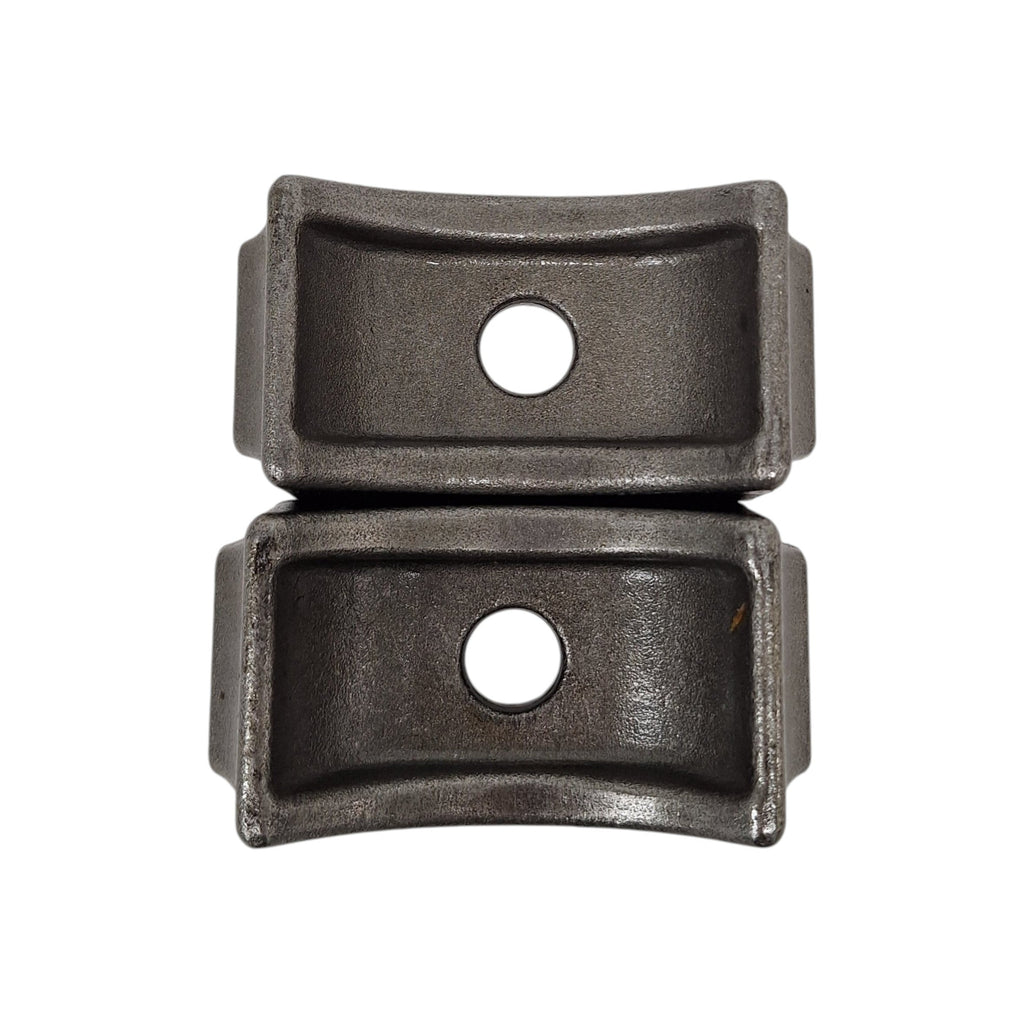 Pair (2) of Spring Perch, Dexter, 3.5" Round Tube, Fits 8K 3.5" Tube Axles, (003-672-00LOTOF2)