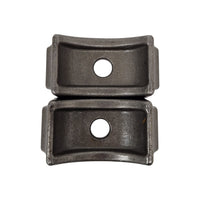Pair (2) of Spring Perch, Dexter, 3.5" Round Tube, Fits 8K 3.5" Tube Axles, (003-672-00LOTOF2)