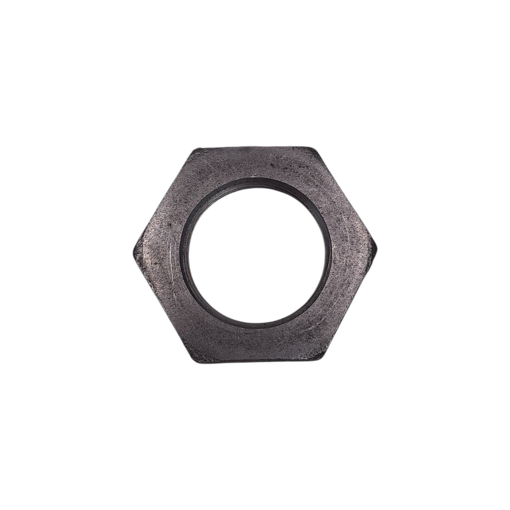 One Spindle Nut | 1 1/2"-12 Jam Hex Nut, Grade 2 - Fits 10K Heavy Duty Axles (006-096-00)