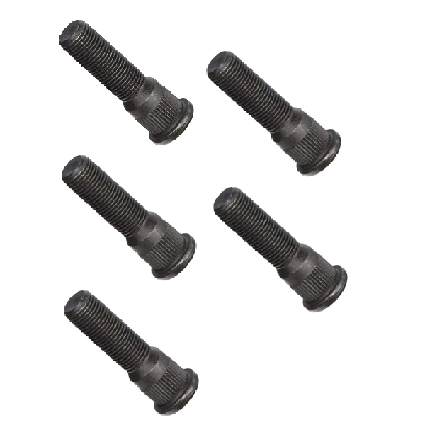 FIVE (5) Dexter 1/2"-20 x 2" Press-In Trailer Wheel Stud Lug Axle Hub .61 (007-122-00x5)