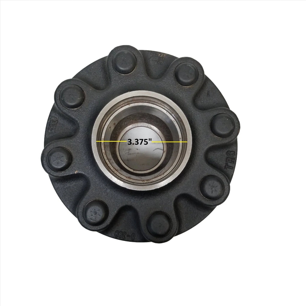 Dexter Disc Brake Hub, Dexter, 8000# with Bearings & Cap (008-399-08-KIT)