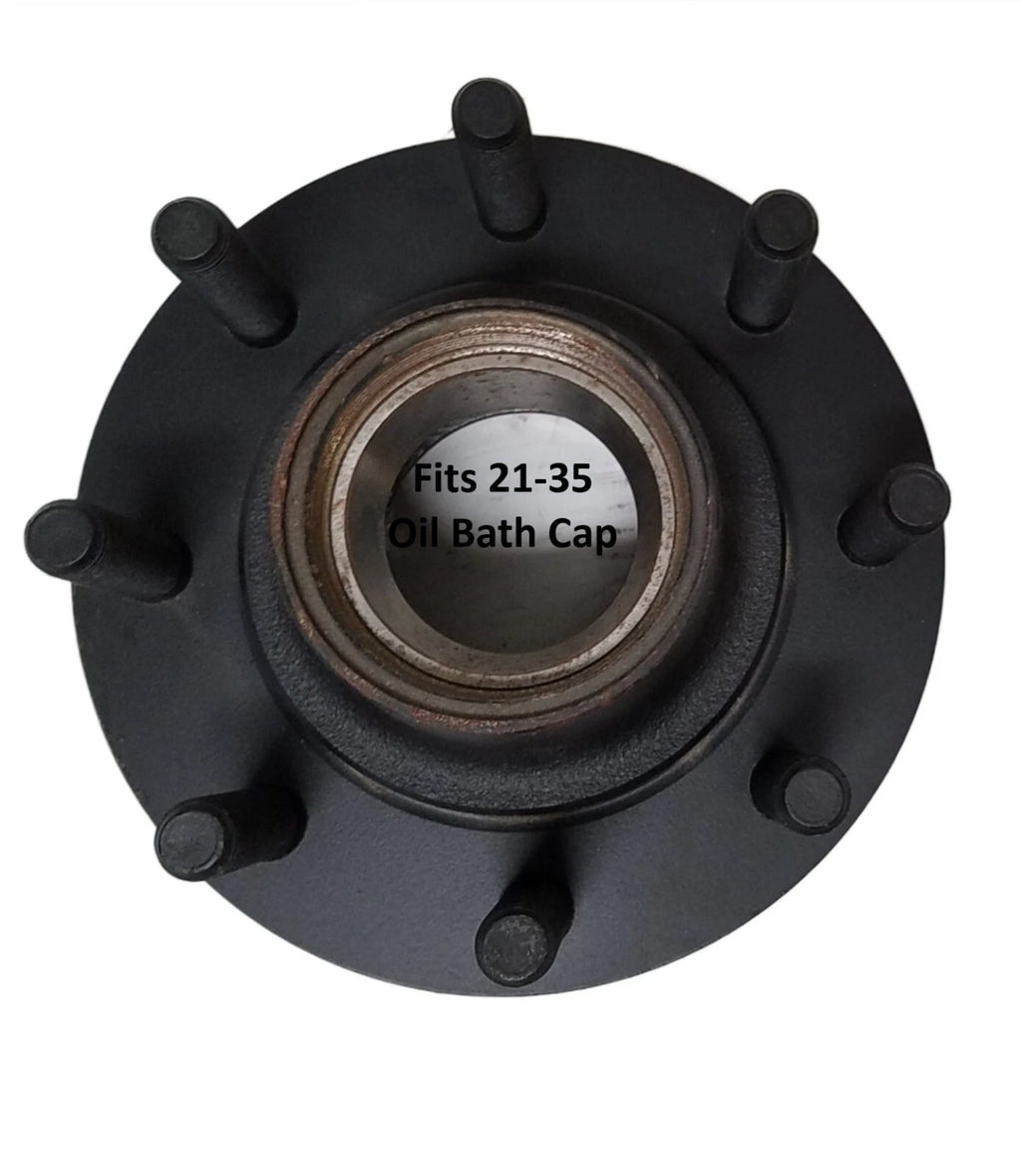 Dexter Disc Brake Hub, Dexter, 8000# with Bearings & Cap (008-399-08-KIT)