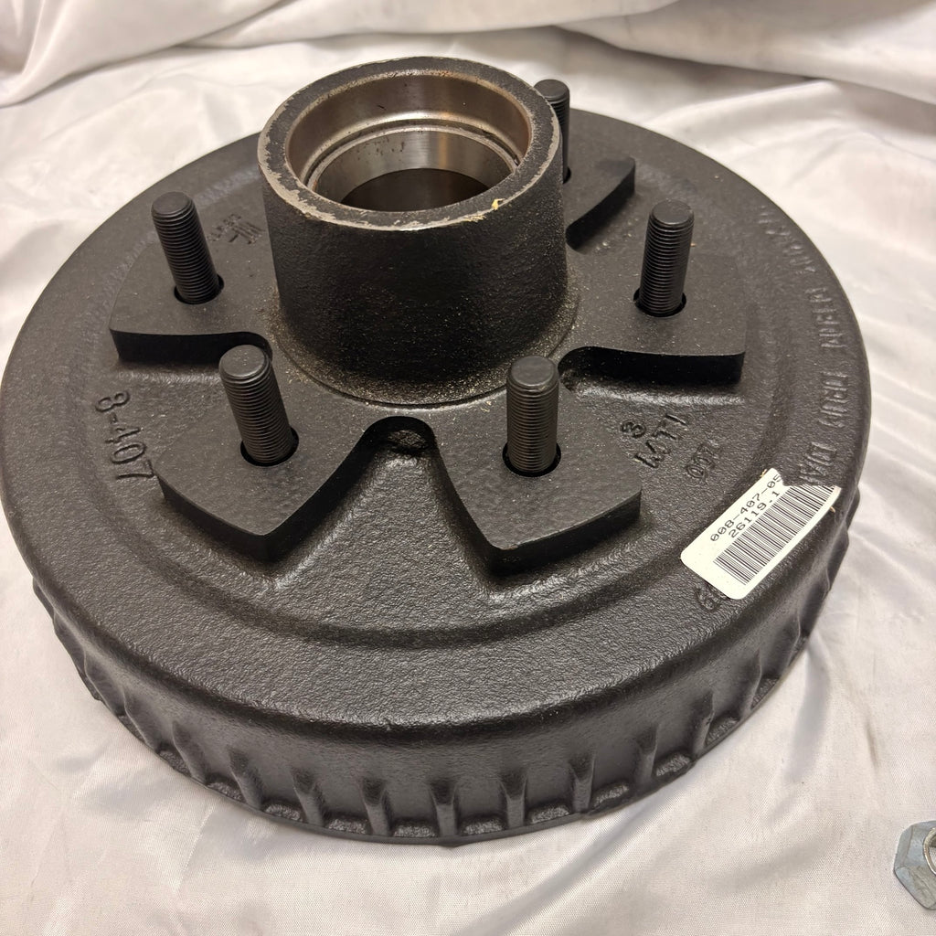 Dexter 4400 lb Hub Drum Kit 008-407-05-Kit, 6 on 5.5, 10" x 2.25" (008-407-05-KIT)