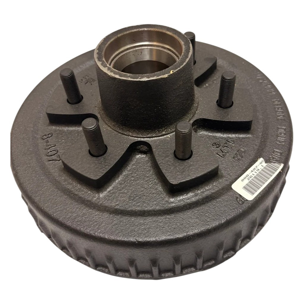 Dexter 4400 lb Hub Drum Kit 008-407-05-Kit, 6 on 5.5, 10" x 2.25" (008-407-05-KIT)