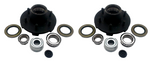 2X Idler Hub, 6000#, 6 x 5.5, Dexter, 1/2" Stud, Cupped & Studded, 15123+25580 (008-213-09-KITX2)