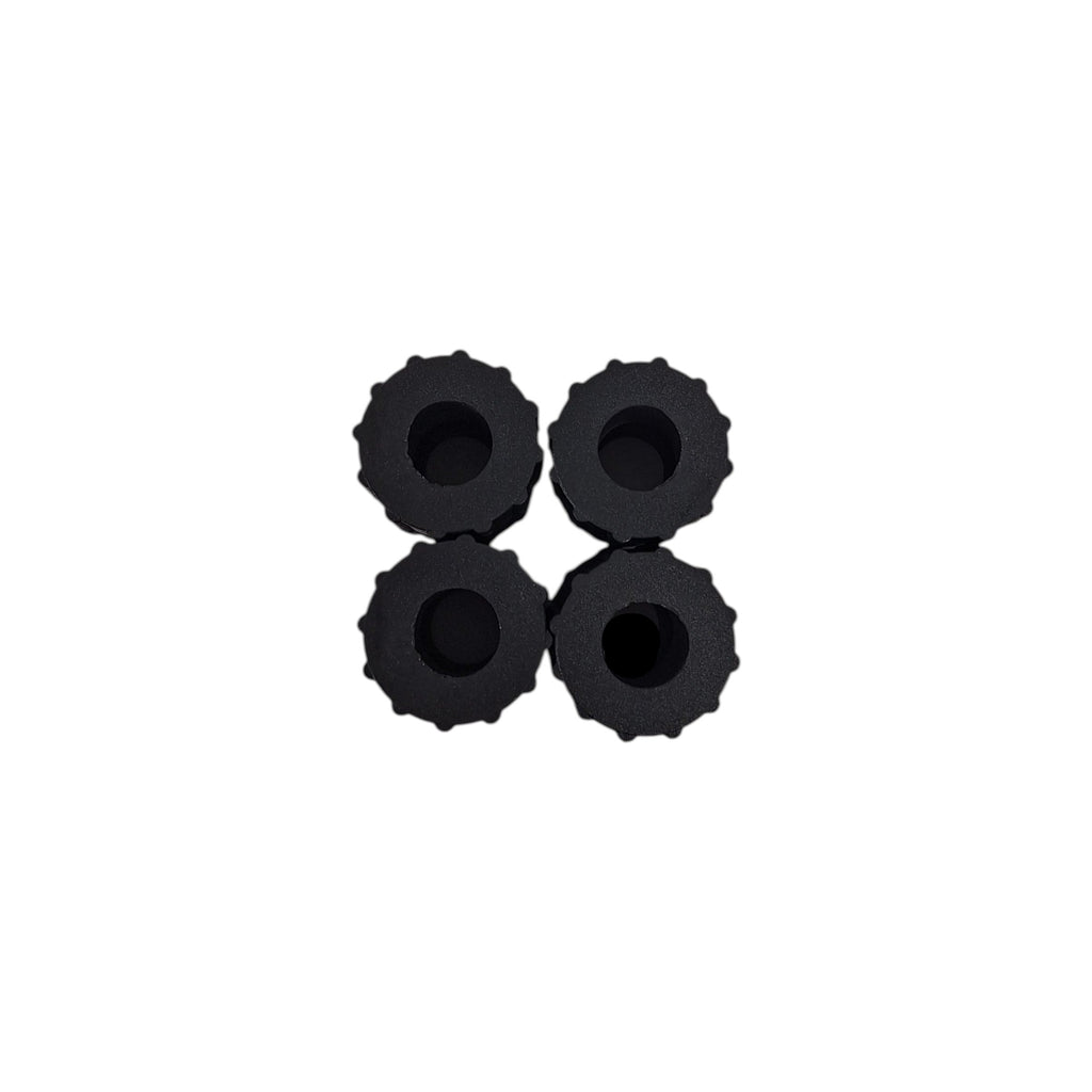 FOUR- 9/16" Nylon Bushing - .57" ID 1.31" OD 2" Long Trailer Leaf Spring Axle (014-054-01X4)