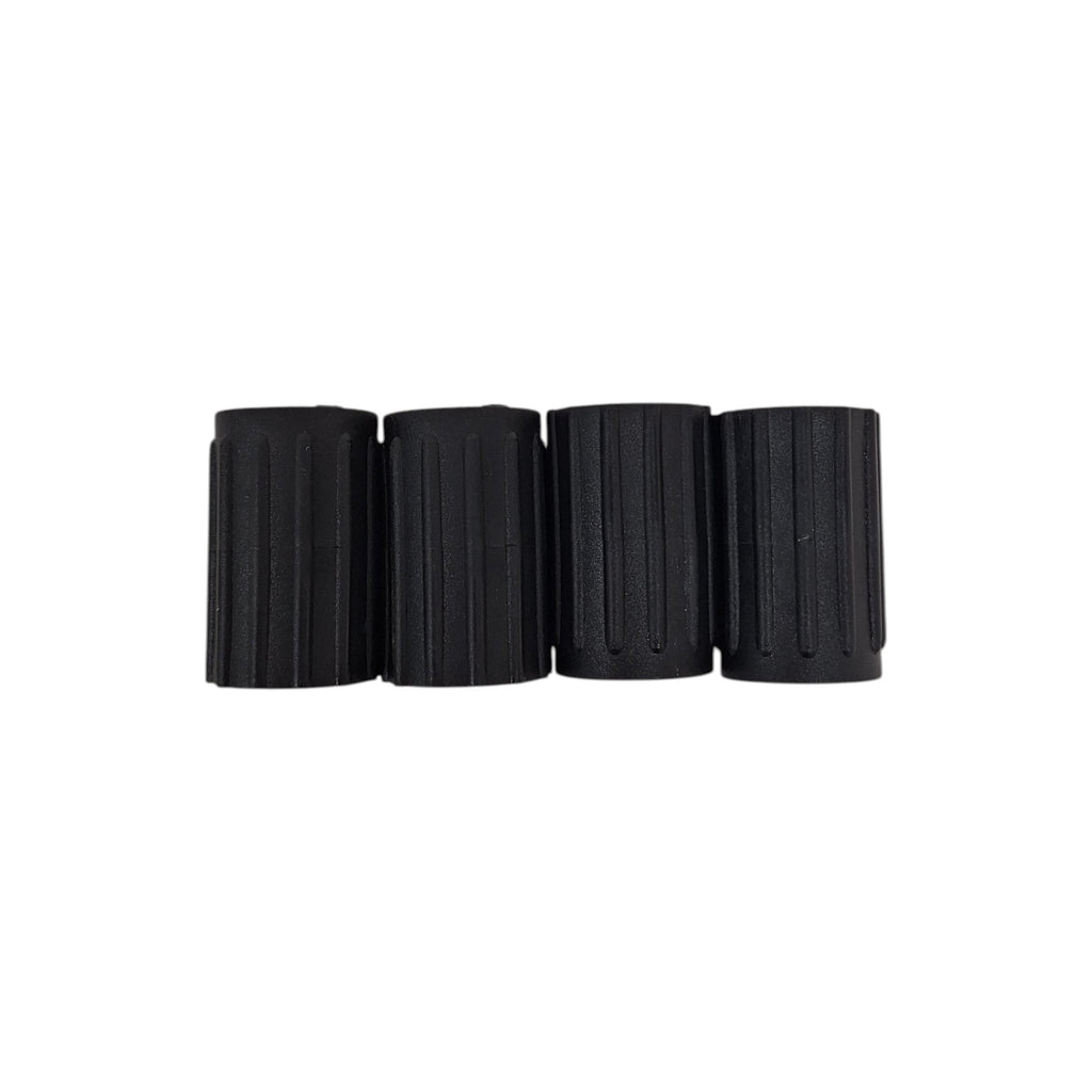 FOUR- 9/16" Nylon Bushing - .57" ID 1.31" OD 2" Long Trailer Leaf Spring Axle (014-054-01X4)