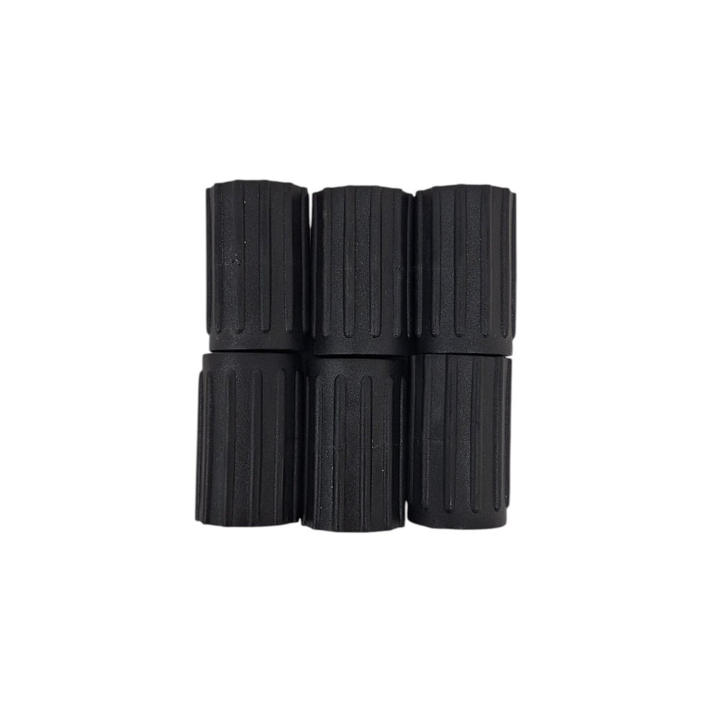 SIX - 9/16" Nylon Bushing - .57" ID 1.31" OD 2.20" Long Trailer Leaf Spring Axle (014-054-01X6)