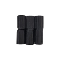 SIX - 9/16" Nylon Bushing - .57" ID 1.31" OD 2.20" Long Trailer Leaf Spring Axle (014-054-01X6)