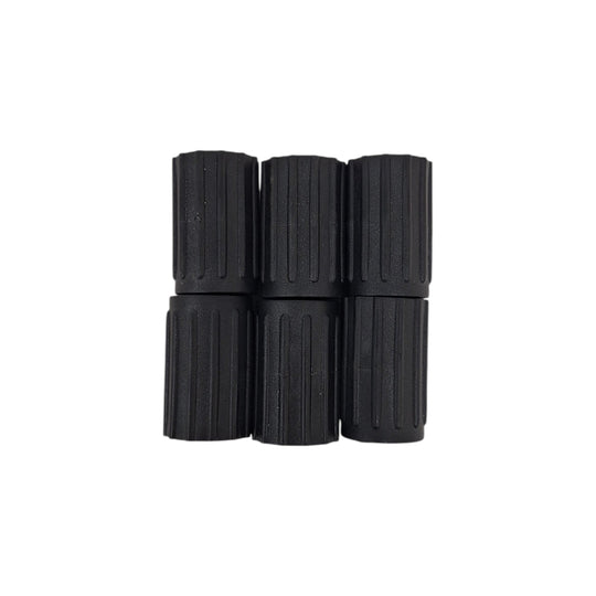 SIX - 9/16" Nylon Bushing - .57" ID 1.31" OD 2.20" Long Trailer Leaf Spring Axle (014-054-01X6)